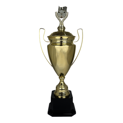 Trofeo de Copa de Metal con Figura Serie M1